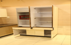 Modern Wooden Modular Kitchen Cabinets