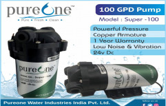 Semi-Automatic RO Booster Pump 100 Gpd