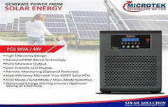 Microtek Hi End PCU MPPT 5KVA/48V Solar Power Conditioning Unit Black, 5000VA