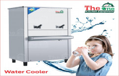 Silver Stailness Steel Water Cooler, Storage Capacity: 200 - 300 Ltr, Cooling Capacity: 50 L/Hr