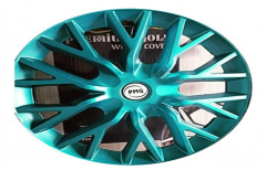 Car Leather Light Blue Wheel cover