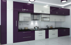 kitply Straight Modular Kitchen Cabinets
