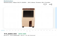 Material: Plastic Portable Kelvinator Air Cooler, Upto 20 ft