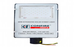 Steel Galvanized Iron LED Solar Street Light System Pole Confire, Thickness: 2mm, Size: 22 Feet