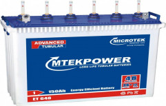 Microtek ET648 Hadi Tall Tubular Battery, 150Ah