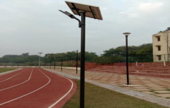 Modular Mild Steel Solar Street Light Pole, Thickness: 1.2, Size: 6 Meter