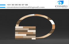 Emato Rectangle Ceramic Floor Tile, Matte, Size: 600x600mm