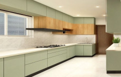 Modern Wooden Modular Kitchen