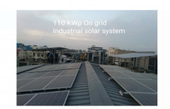 110 KWp On Grid Industrial Solar System