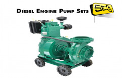 5HP Three Phase Diesel Engine Pump, 2 - 5 HP, Air Cooled