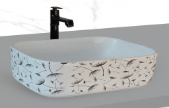 Rectangular Ceramic Wash Basin