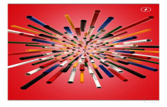 white and Black Precision PVC Conduit Pipes, For Industrial and Commercial, Type: LMS MMS HMS