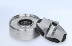 RAJ PRECISION Stainless Steel Pump Impeller, For Industrial