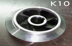 Closed K10 Stainless Steel Submersible Pump Impeller, Centrifugal