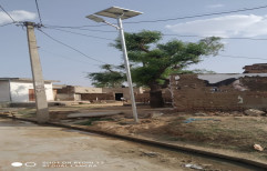 Steel Modular Solar Street Light Pole 6 Mtr, Thickness: 3 mm