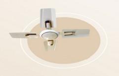 4 Ivory Electric Ceiling Fans