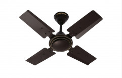 Brown 600 mm 24inch Ceiling Fan, 600 RPM