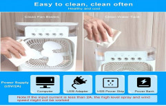 Material: Plastic Mini Portable USB Air Cooler, 20- 40 ft