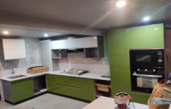 Modern Wooden Modular Kitchen Cabinets