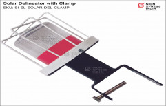 Signxpress Red Solar Delineator With Jali U Fitting, For Road, 1.2V/1200mAH